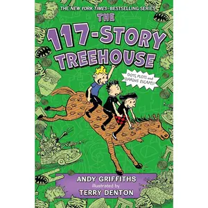 The 117-Story Treehouse: Dots, Plots & Daring Escapes! (The Treehouse Books, 9) Paperback – September 12, 2023
