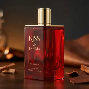 Men's Eau de Cologne  Kiss of Enigma Pheromone Perfume Long-Lasting Scent Premium Fragrance Notes Dating Secret Weapon 3.40 oz / 100 ml