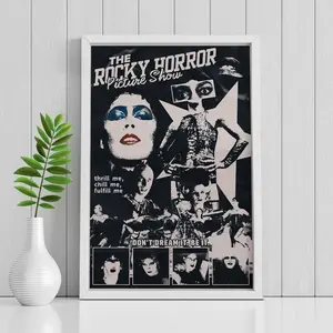 The Rocky Horror Picture Show Movie Poster _ Wall Art Home Decor _ Movie Collectibles Unique Birthday Gifts