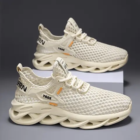 Mens Breathable Road Running Shoes | Lightweight Mesh Sneakers for Men | All-Day Airflow Athletic Wear | Everyday Running Shoes
