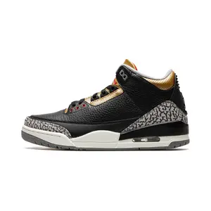 AIR JORDAN 3 WMNS "Black Cement Gold" CK9246 067