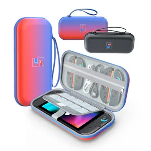 Carrying Storage All in One Case for Nintendo Switch 2 (2025),Portable Travel All Protective Hard Messenger Bag Soft Lining 10-20 Games for Switch 2 Console Pro Controller Accessories