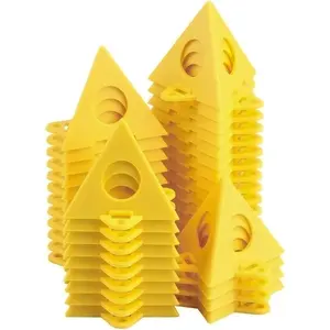 40 count Painters Painting Pyramid Stands,Cabinet Doors Risers & Painting -  Triangle Stands Mini Cones Tripods for Canvas Support & Pouring - Art DIY Projects Household Essemtials
