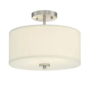 Trade Winds Cassie 2-Light Semi-Flush Ceiling Light