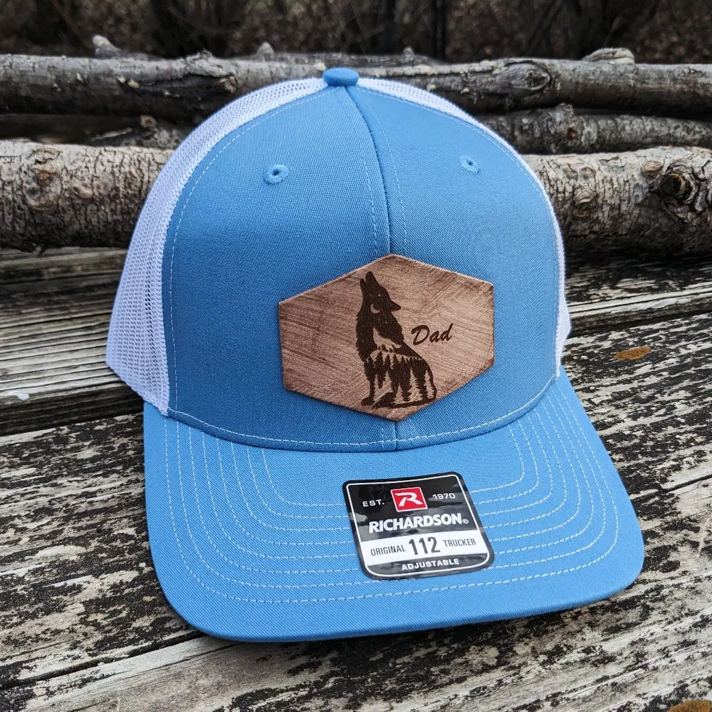 Personalized Wolf Night Snapback Hat