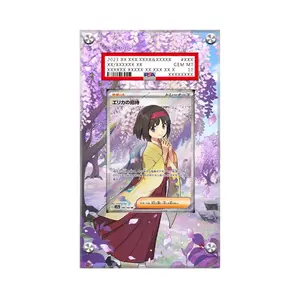 [Display Case]Pokemon Erika's Invitation SR 196/165 sv2a, MEW en - Extended Art Pokemon "PSA" Graded Card Display Case, Card Stand, Display Stand, Case