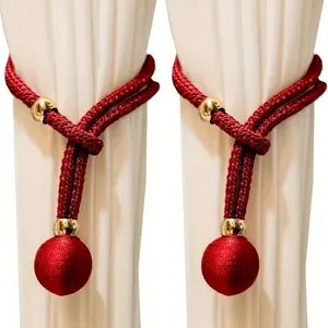 Curtain Tie Ropes, Decorative Curtain Tiebacks, Window Curtain Straps for Home Bedroom Living Room Decoration