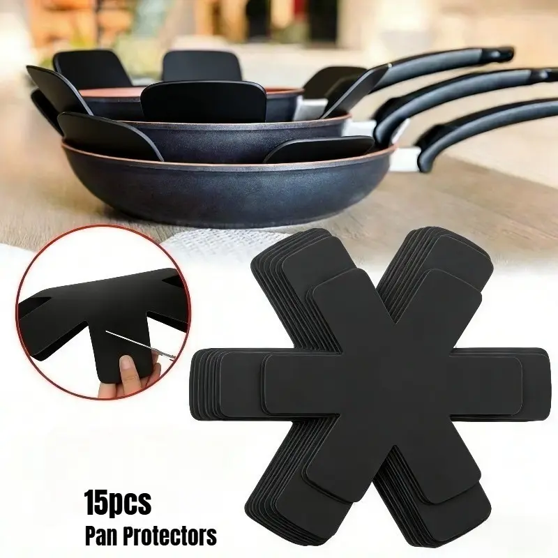 Felt pot mat, scratch-resistant pot divider, heat-resistant non-slip pot protector, reusable kitchen accessory (pot not included)