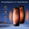 COTOP-AI Hand Warmers Rechargeable 2 Pack, AI Temperature Control Pocket Size Electric Handwarmers, Quick Charge Portable Hand Warmer Great Gift for Christmas Outdoors, Hunting, Golf, Camping,back to school,back to school haul