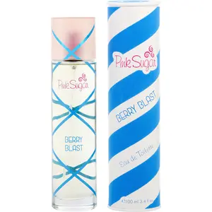 Aquolina Pink Sugar Berry Blast Highly Scented EDT Spray for Females, Fruit Floral Scent with Orange Cherry Notes