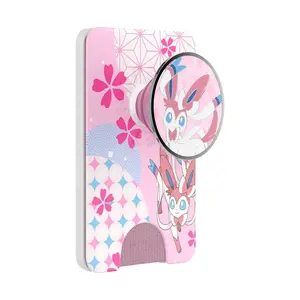 PopSockets Magnetic Phone Wallet with Grip and MagSafe Adapter Ring - Pokémon Sylveon's Dream