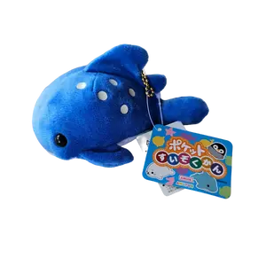 Whale Shark - Pocket Aquarium Large Puchimaru - Bean-filled Plush Keychain