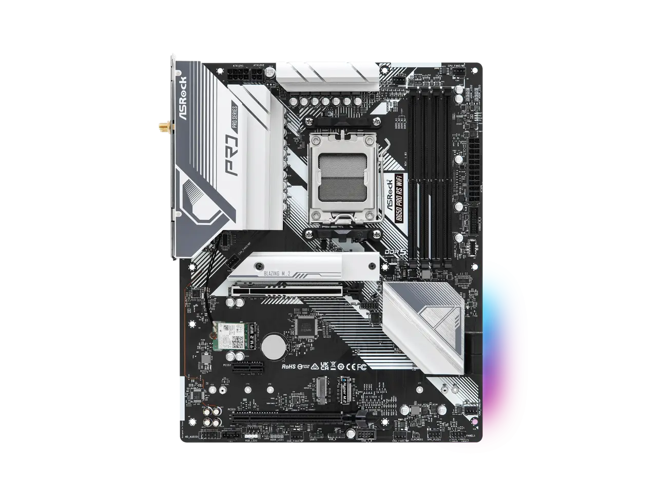 ASRock B650 Pro RS WiFi AM5 AMD B650 ATX Motherboard