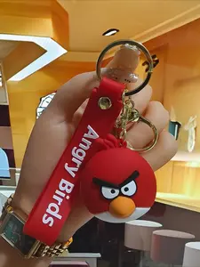 Game cartoon Angry Birds keychain pendant bag car key chain pendant