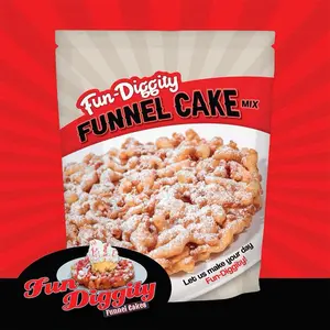 Fun-Diggity Funnelcakes Mix - Homemade Carnival Snack for Families - Sugar Dessert