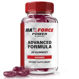 Max Force Power Gummies - MaxForce Power Advanced Formula 1000mg Gummies with Natural Ingredients for Health & Wellness