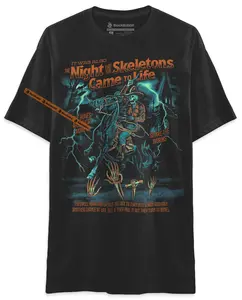 BLACK RABBIT I Think You Should Leave The Night The Skeletons Came To Life Skeleton Song Tim Robinson Retro Unisex Classic T-Shirt