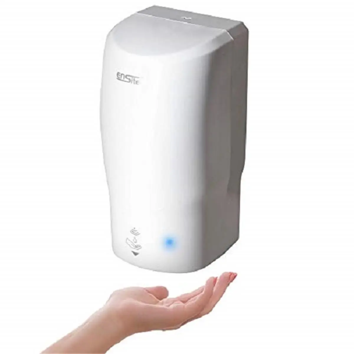 212 MAIN 1000ml Refill-Ready Hand Sanitizer Dispenser - Large-Size Wall Mounted Dispenser, Dual-Power Infrared Automatic Sensor, Adjustable Release, Soap Compatible for Home Bathroom Supplies, Adjustable Release Dispenser
