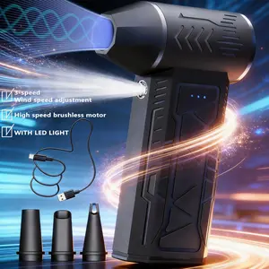 Super Power Turbo Fan X6, Brushless Drive System, Overheat Protection, USB-C Charging, Portable & Durable Design, High-Performance Cooling