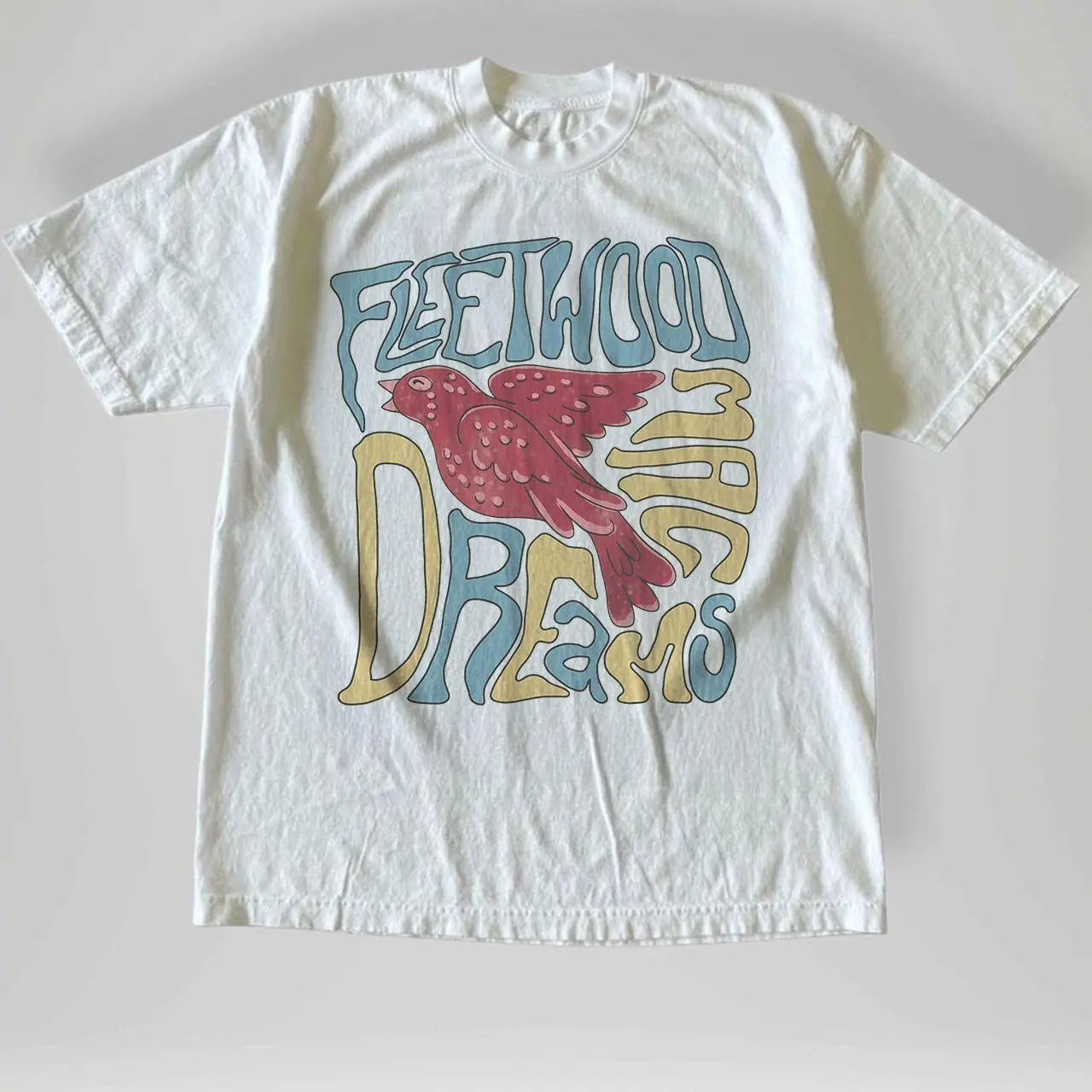 Fleetwood Mac Dreams Graphic T-Shirt, Unisex Cotton Tee, Vintage Rock Band Shirt, Retro Music Graphic Tee, Classic Rock Lover Gift