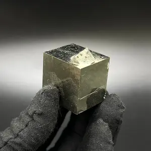 *Cubic Pyrite, from Mina Ampliación A Victoria, Navajún, Spain.