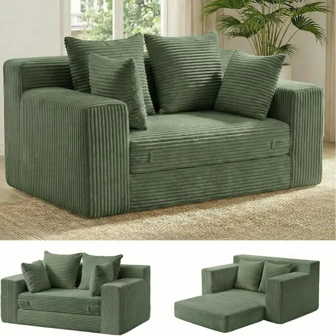 Green-loveseat