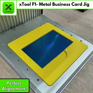 Metal Business Card Jig- xTool F1 3D Printed Jig