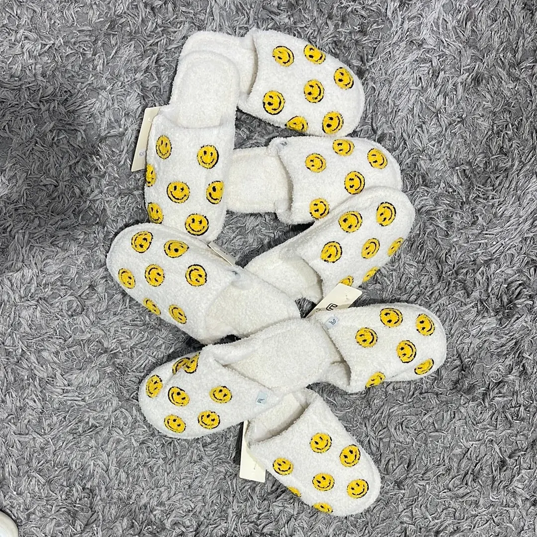 Smiley Face Slippers
