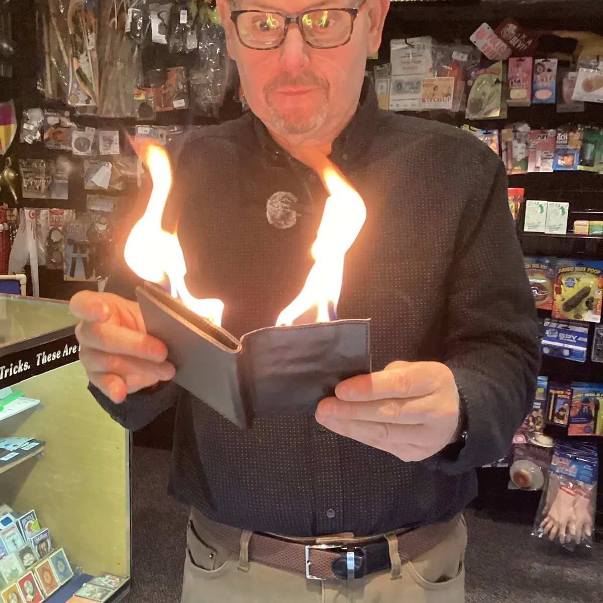 Flaming Wallet: Easy To Do!