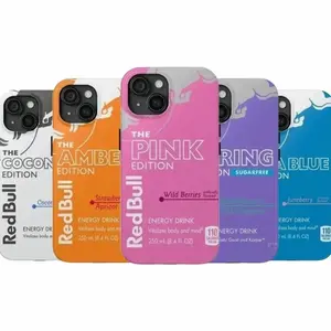 Red Bull Energy Drink Phone Case - Sporty & Durable Protection - Compatible with iPhone X, 11, 12, 13, 14, 15, 16, 17 & Samsung