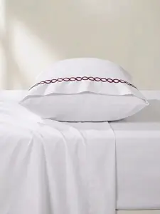 Artistic Home Textiles –Soft Luxury Microfiber Pillowcases with Elegant Double Stitch Trim 2-Pack Multiple Colors Standard & King Sizes Machine Washable