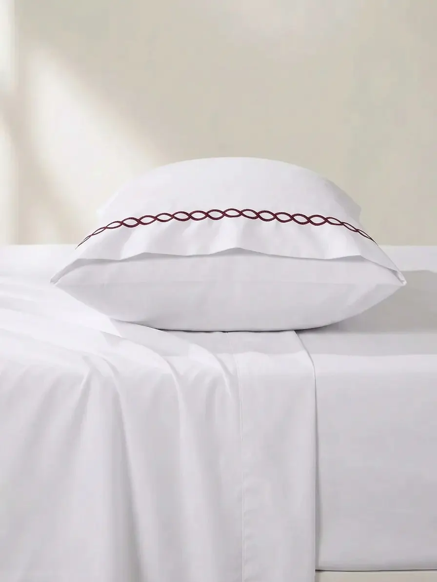 Artistic Home Textiles –Soft Luxury Microfiber Pillowcases with Elegant Double Stitch Trim 2-Pack Multiple Colors Standard & King Sizes Machine Washable