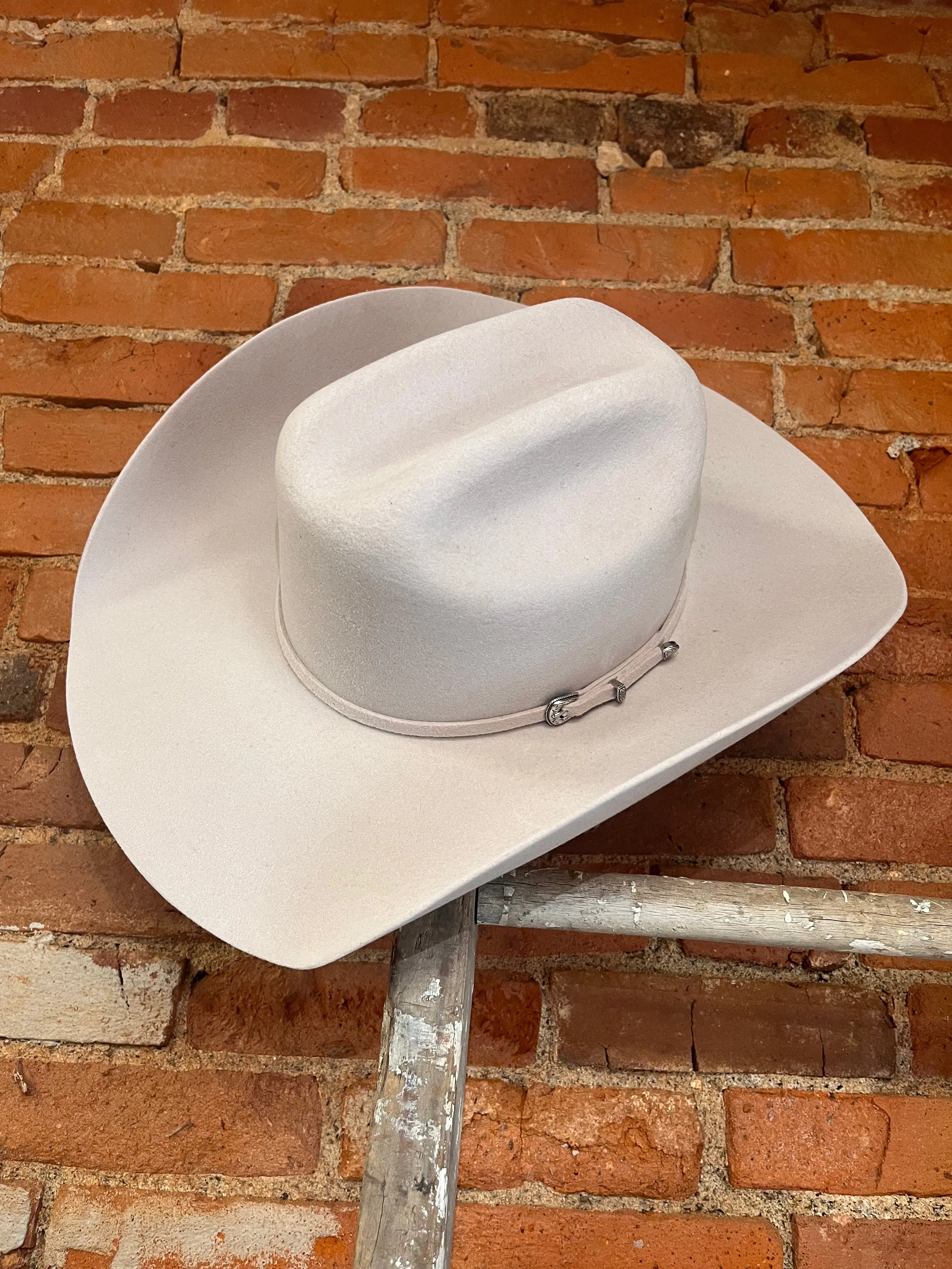 Serratelli Mesa Bone Cattleman Crease Pure Wool Cowboy Hat