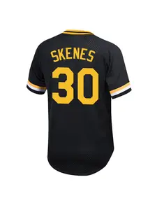 Men's Vintage Embroidered Baseball Jersey, Sporty V Neck Short Sleeve Loose Fit Training Tee, All Seasons Thin Fabric Kint, Jersey Shirt