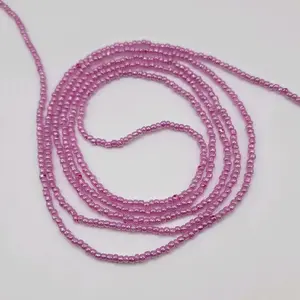 Pink Lace Waist Beads - Elegant and Stylish Accessory for Women