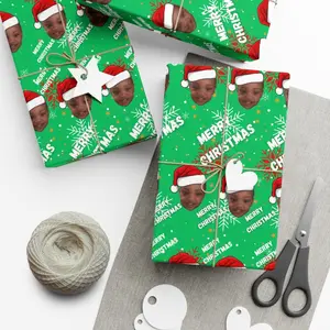 Personalized Wrapping Paper for Christmas