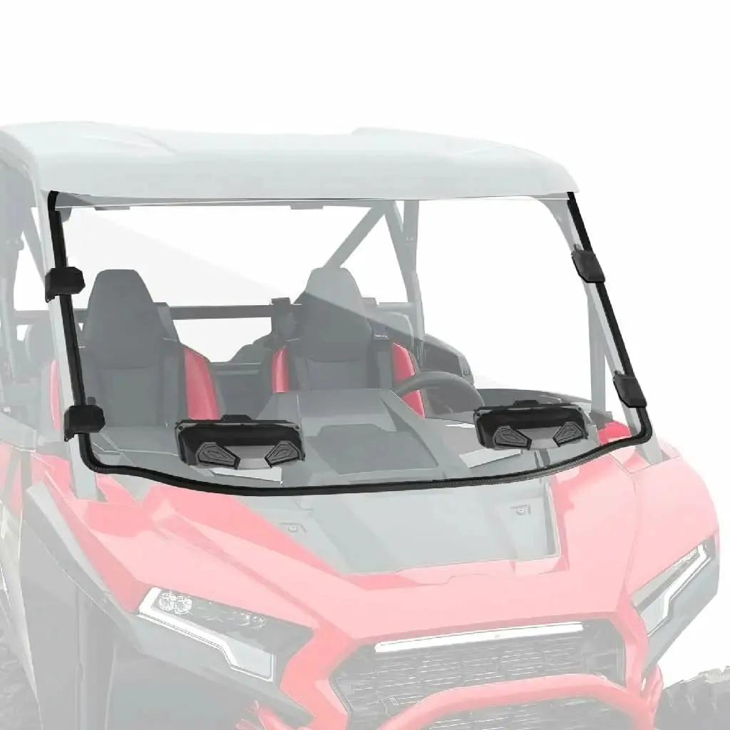 StarknightMT 2024+ RZR XP 1000 Windshield Vented Windshield Compatible with 2024 2025 POLARIS RZR XP 1000/XP 4 1000 UTV Heavy Duty Clear Front Window Accessories