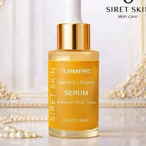Turmeric vitamin c brightens serum
