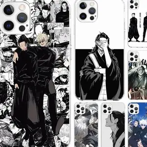 Jujutsus Geto Suguru Phone Case Compatible with iPhone X, 11, 12, 13, 14, 15, 16, 17 Series & Galaxy Series