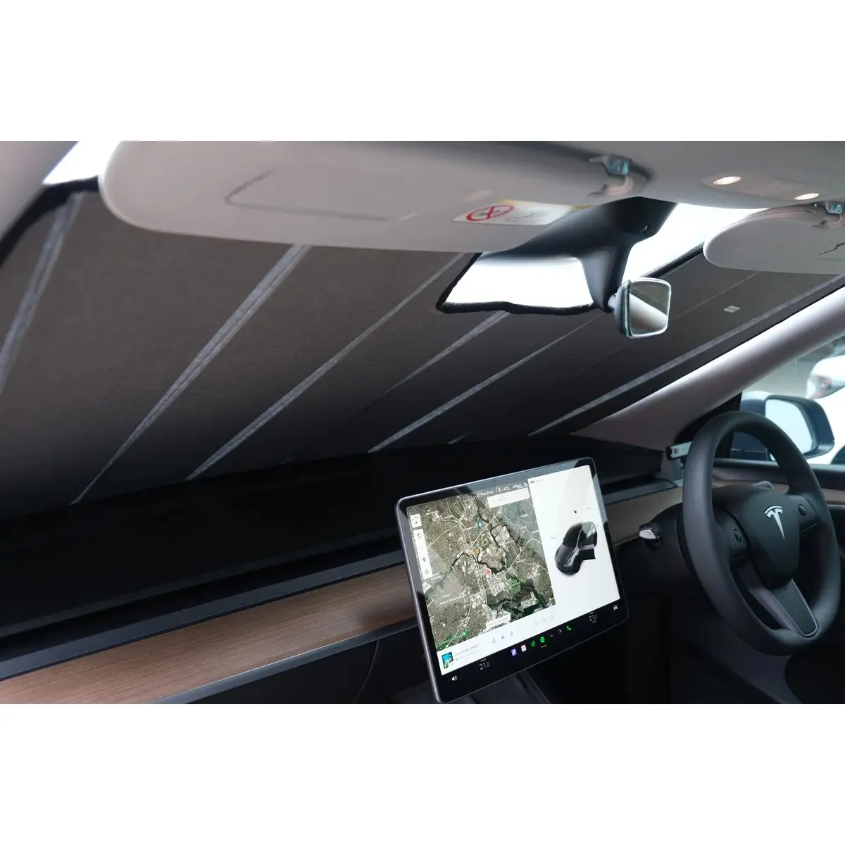 Tesla Model Y Front Window Sun Shades (2020-2024)*