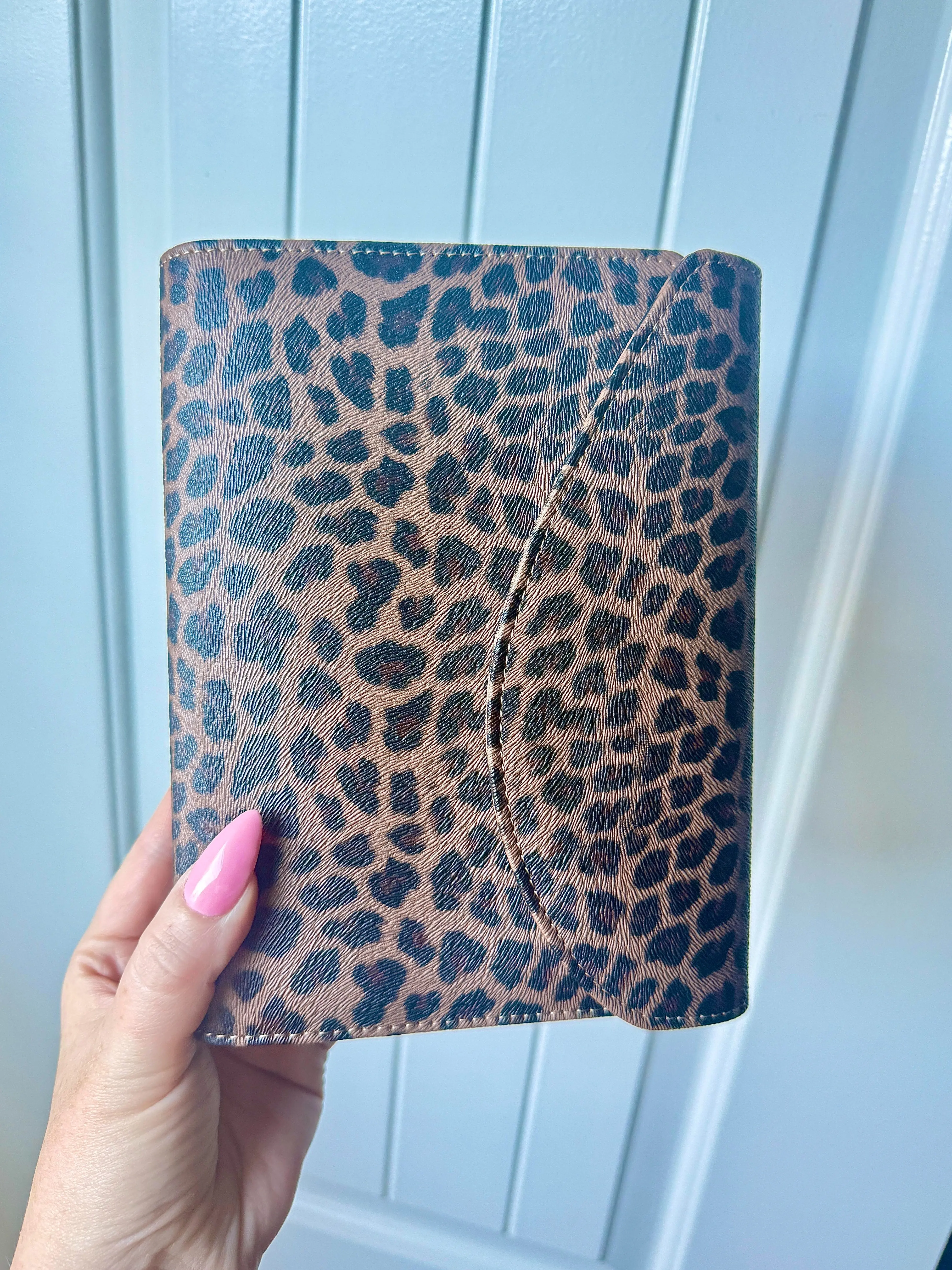 Leopard Animal Print Personal Planner Journal Agenda