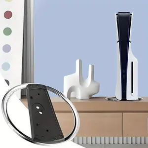 Vertical Stand with Anti-slip Base for PS5 Pro, Console Stand with Digital Game Console Compatible with Slim Machine, Light Drive, Digital Game Console