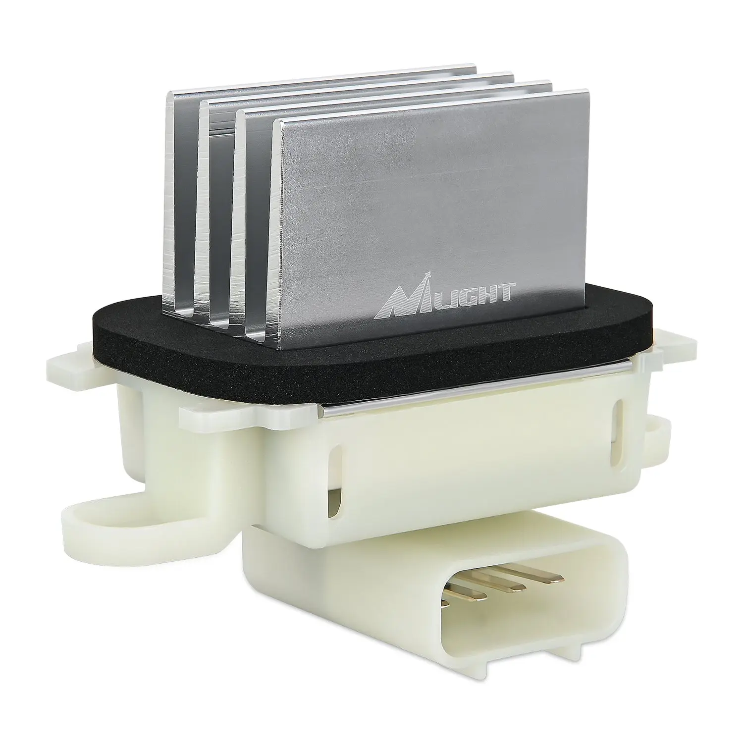 Nilight ABS and Aluminium HVAC Blower Motor Resistor with Aging Resistance - Fit for Ford F150 2009-2014, Ford Expedition, Lincoln Navigator Auto Temp Control 2009-2017, Replaces BL3Z-19E624-A YH-1829 UMP BMR112 UAC SW11378C WVE 4P1803, Dorman-Compatible,