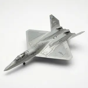 1:72 Scale Yf-23 Aircraft Model with Base, Durable Plastic, Adult Collectible, Desk Decor, Office Decoration, Gift for Aviation Enthusiasts
