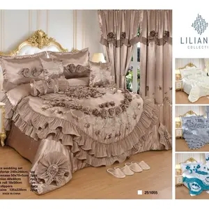 10pc Set Wedding Comforter - Includes 10Pieces for Comfortable Home Decor all-season bedding