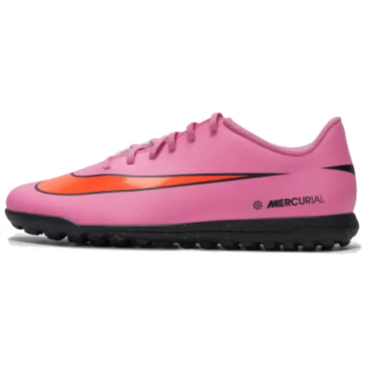 Nike Mercurial Vapor 16 Club Abrasion Resistant Soccer Shoes Unisex Pink Comfort FQ8446-600