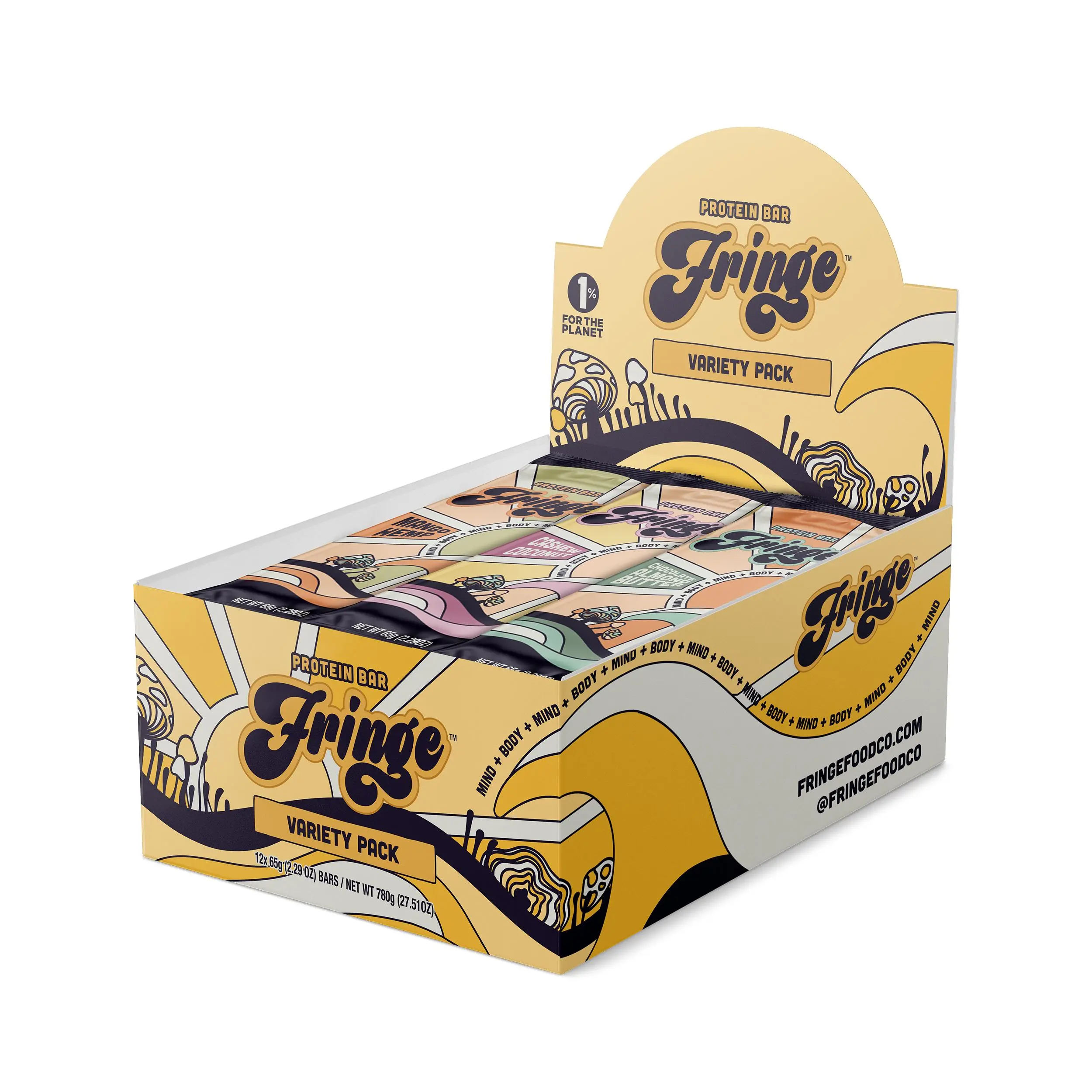 Fringe bar - Variety Pack (12 bars)