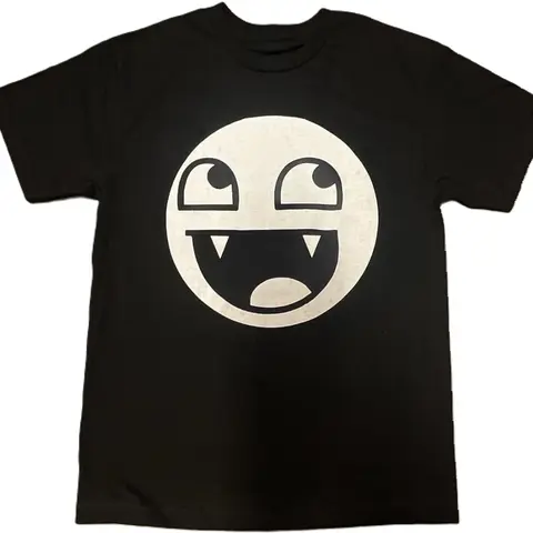 Epic Face Vampire T Shirt Y2K Goth Emo Scene Tapout Affliction