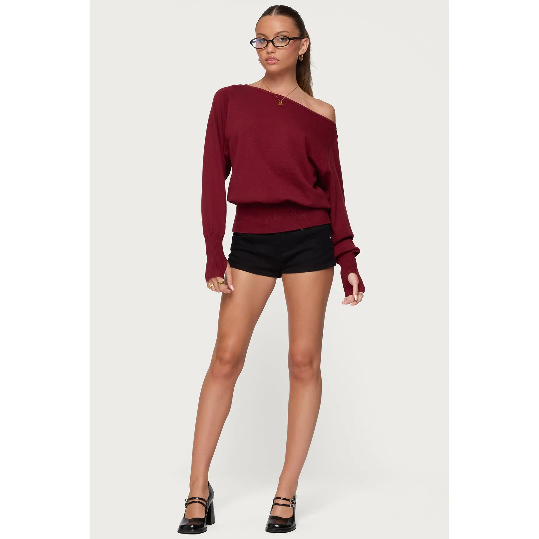 Jagger Low Rise Denim Shorts Jagger Low Rise Denim Shorts