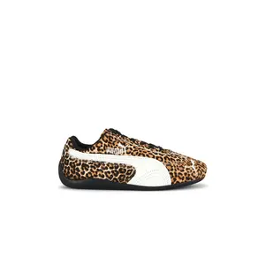 Puma Select Speedcat Sneaker in Leopard Puma Black & Warm White
